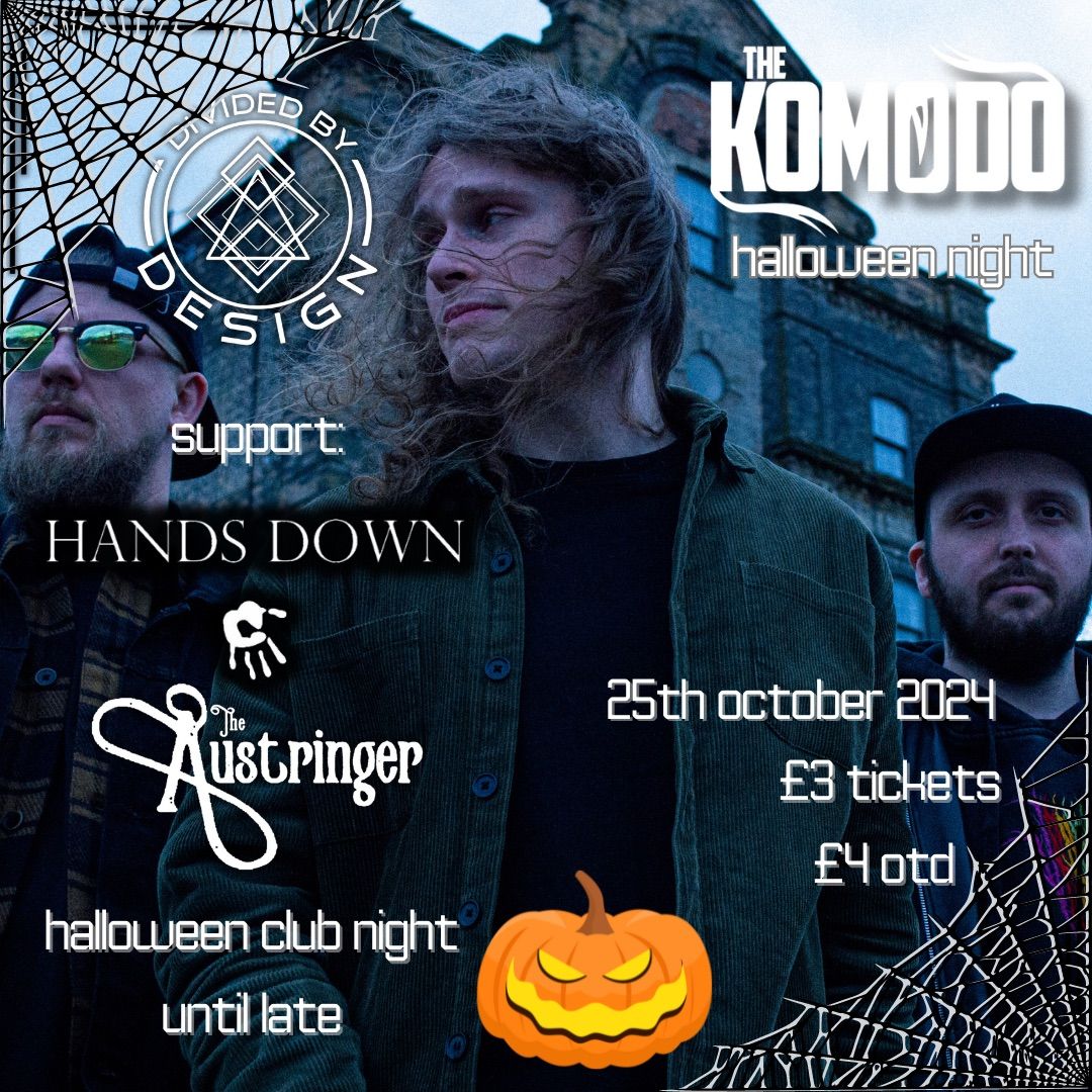 Divided by Design live at Komodo + Halloween Club Night