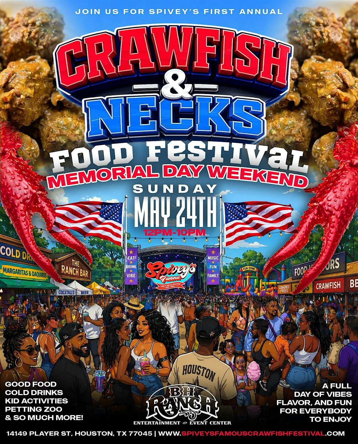 Spiveys Famous Crawfish & Food Festival