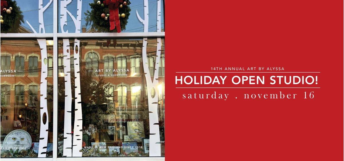 14th Annual Holiday Open Studio