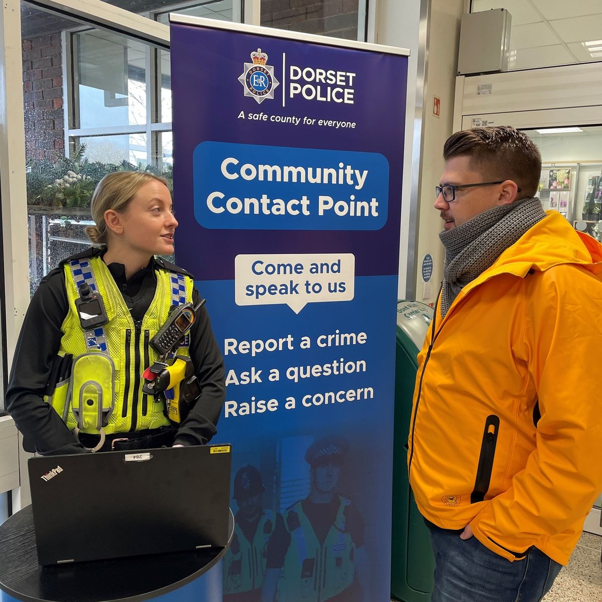 Community Contact Point with PCSO Jane