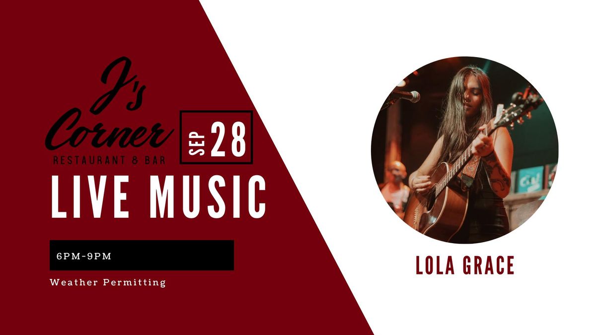 Live Music with Lola Grace