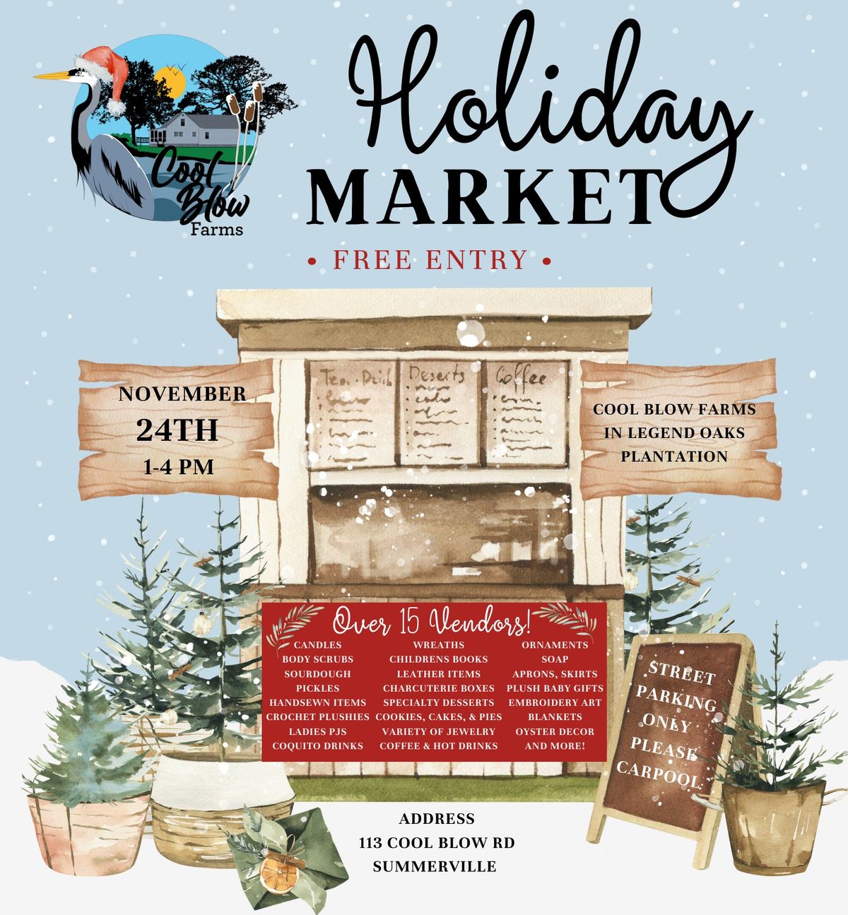 Holiday Market at Cool Blow Farms