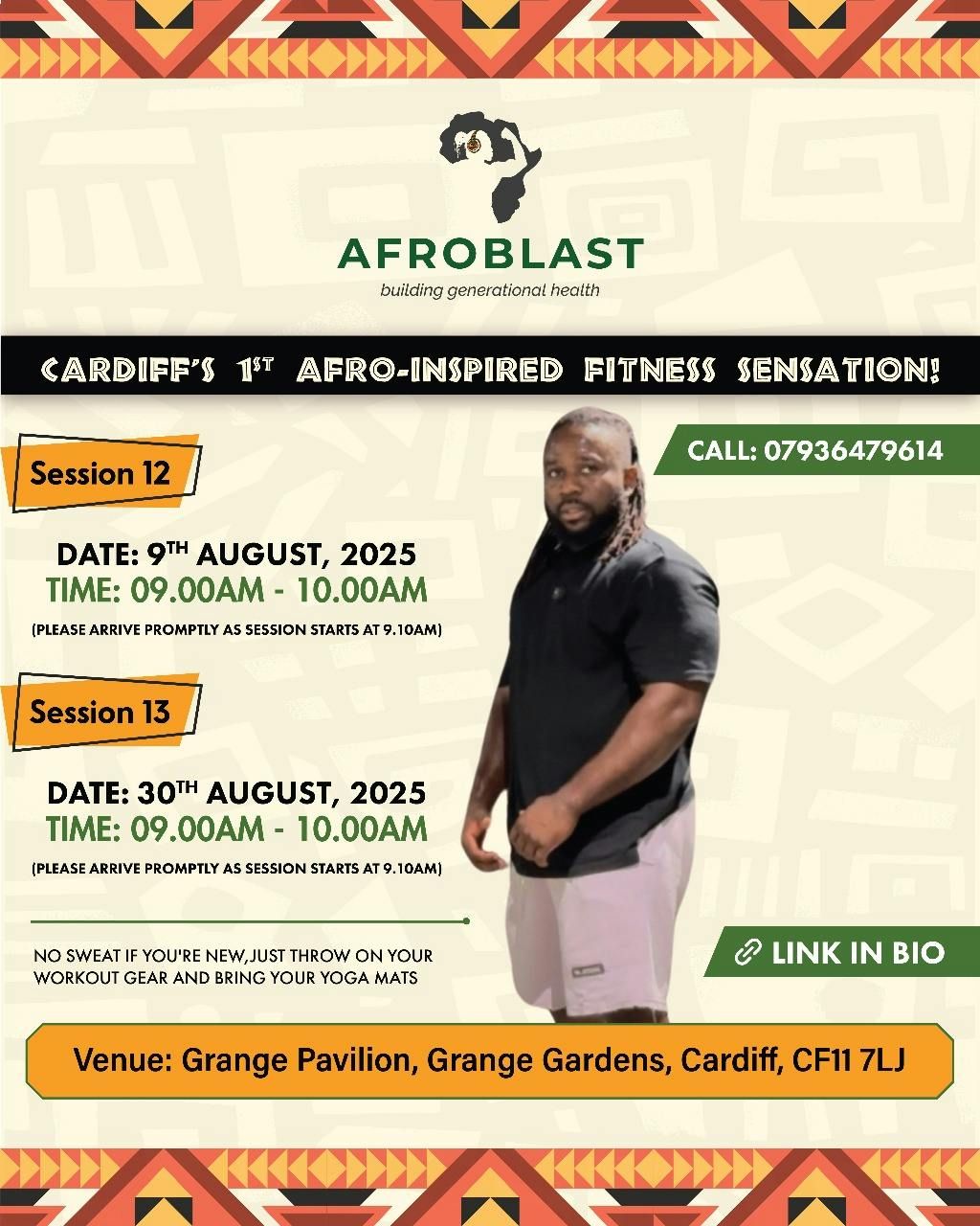 AFROBLAST with MRCLEANBITE - 13th Session of 2025 with a live DJ!