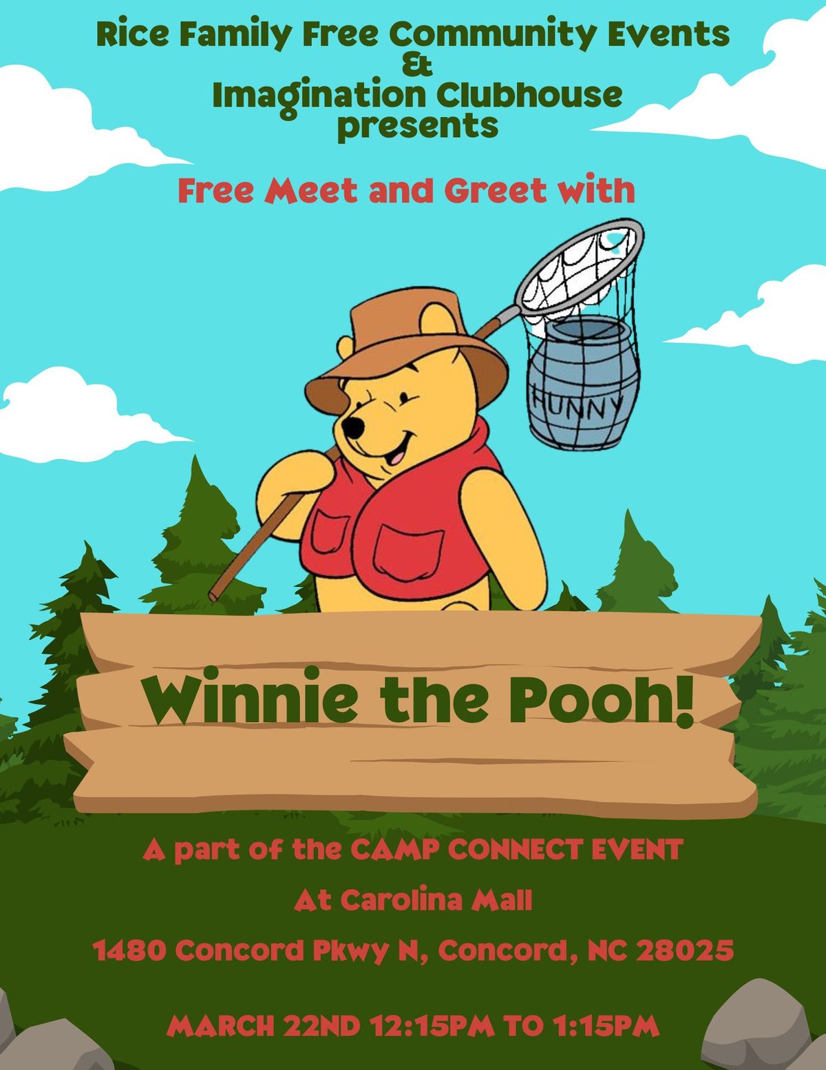 Winnie the Pooh and You : FREE MEET AND GREET EVENT!