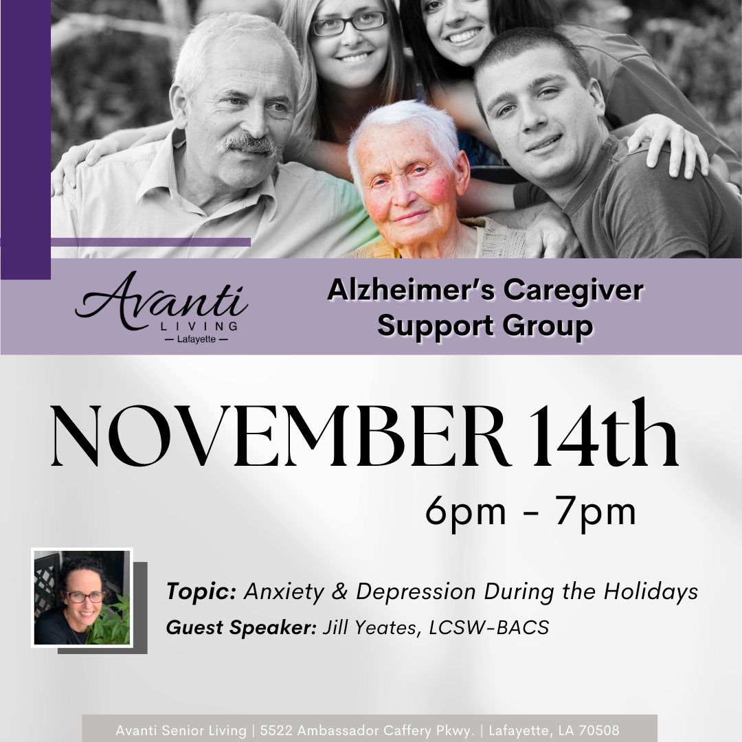 Alzheimer\u2019s Caregiver Support Group