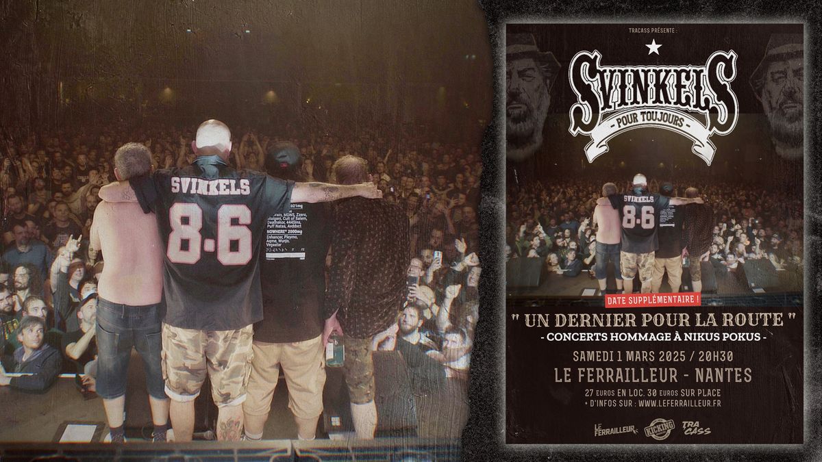 [COMPLET] Svinkels (date suppl\u00e9mentaire) @Nantes \/ Le Ferrailleur