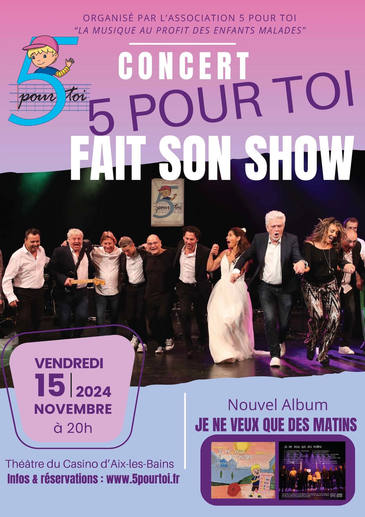 5 pour toi fait son show!