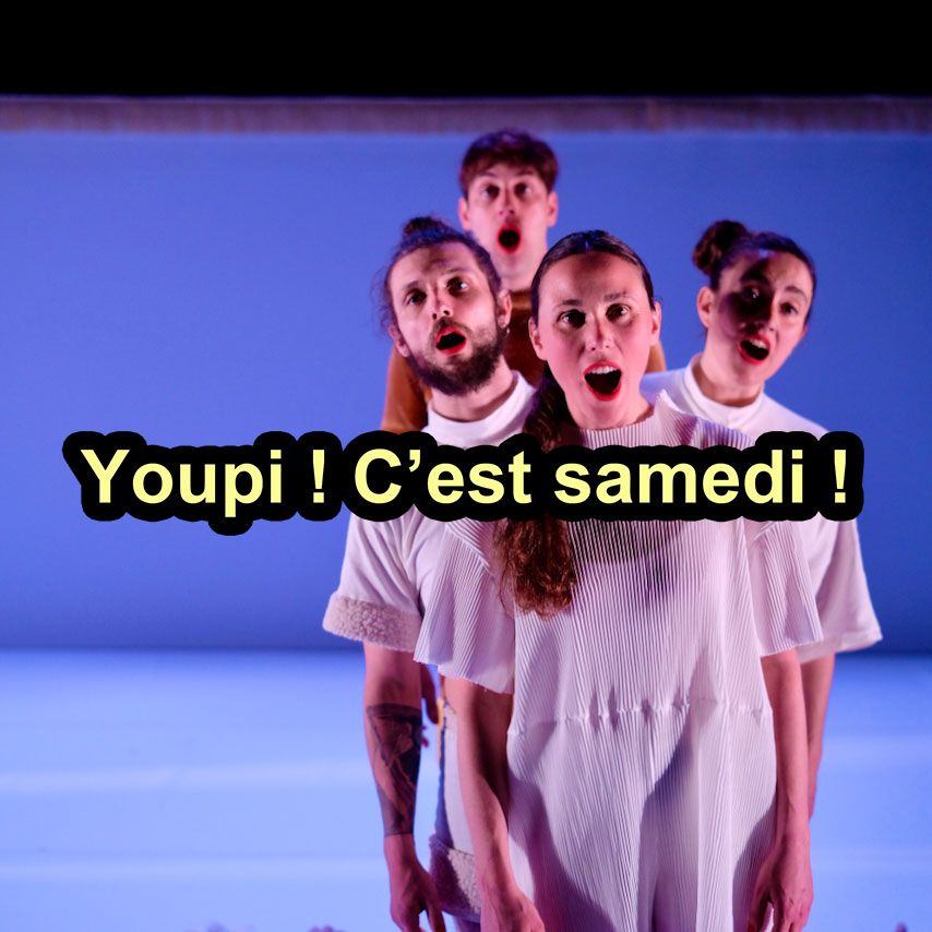 \ud83c\udf89Youpi ! C'est Samedi ! avec SAFARI de C\u00e9dric Cherdel