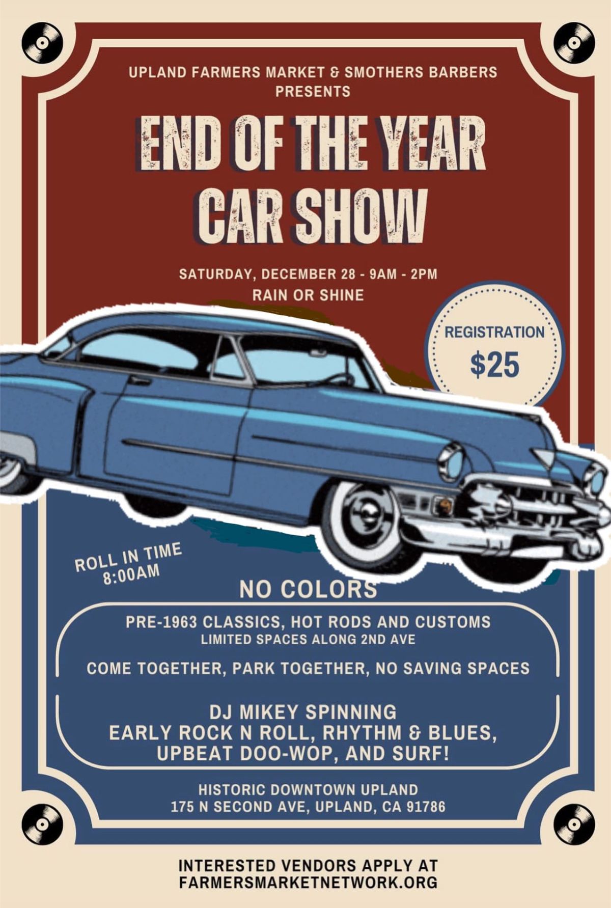 End of the year carshow 