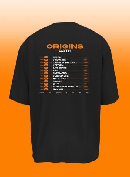 ORIGINS - T-Shirt  -&gt; NOT AN EVENT