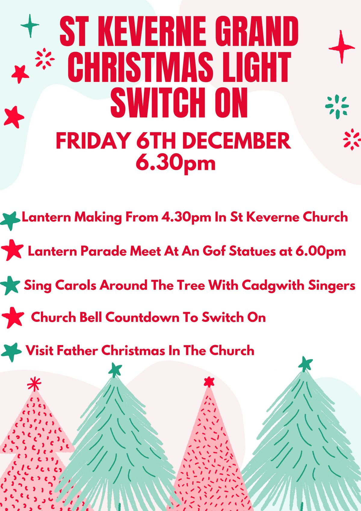 St Keverne all new light switch on