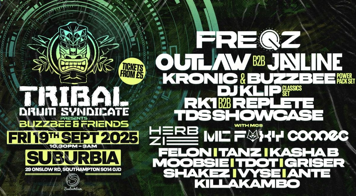 TDS PRESENTS: BUZZBEE &amp; FRIENDS