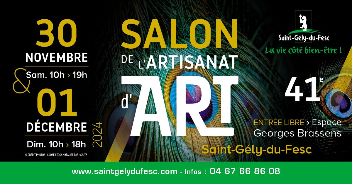 41e Salon de l'artisanat d'art