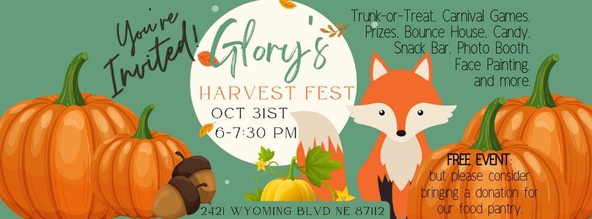 Glory's Annual Harvest Festival