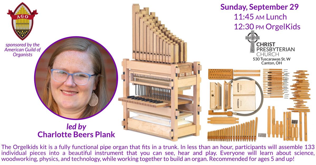 Build a pipe organ! OrgelKids