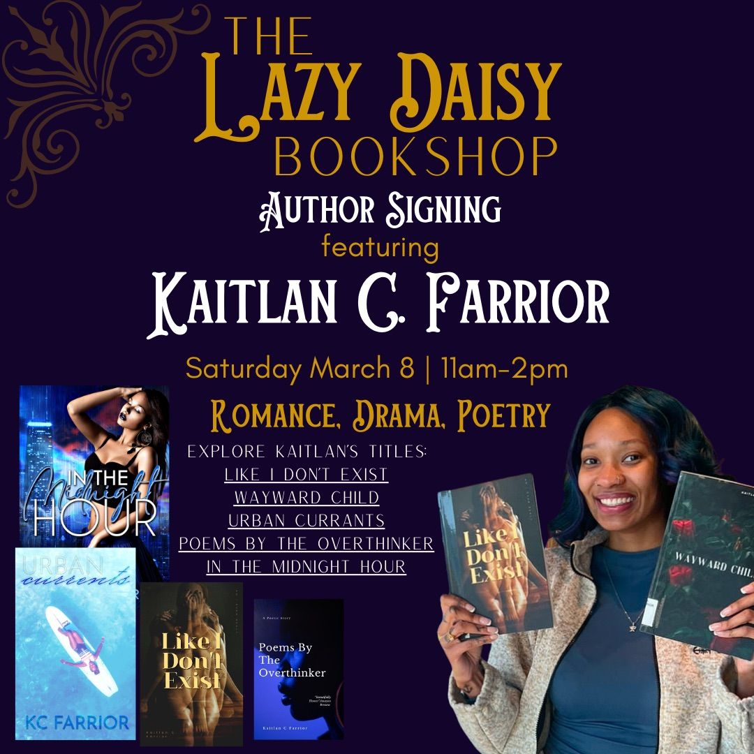 Author Signing: Kaitlan C. Farrior