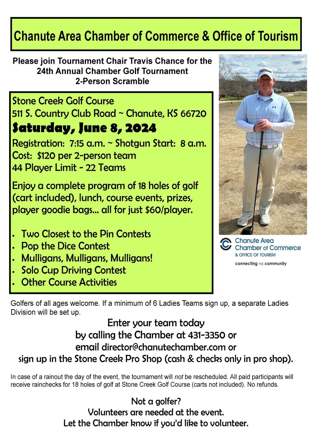 24th Annual Chamber Golf Tournament