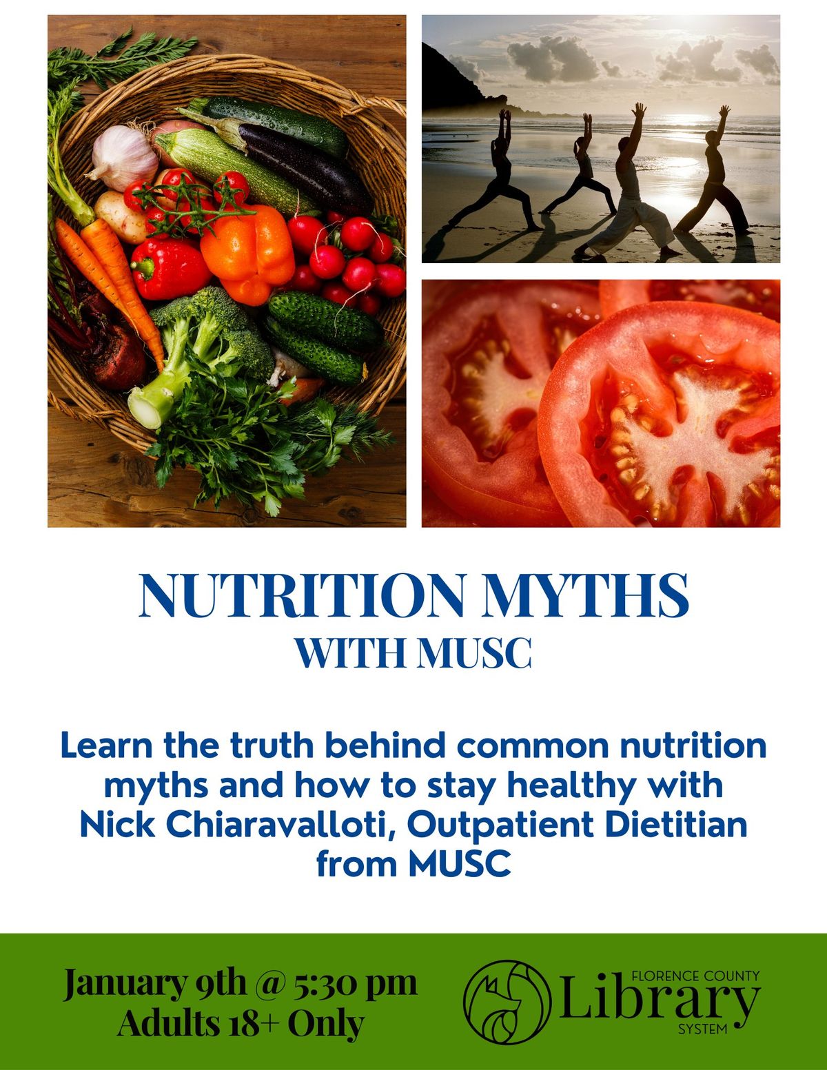 Presentation: Nutrition Myths with MUSC