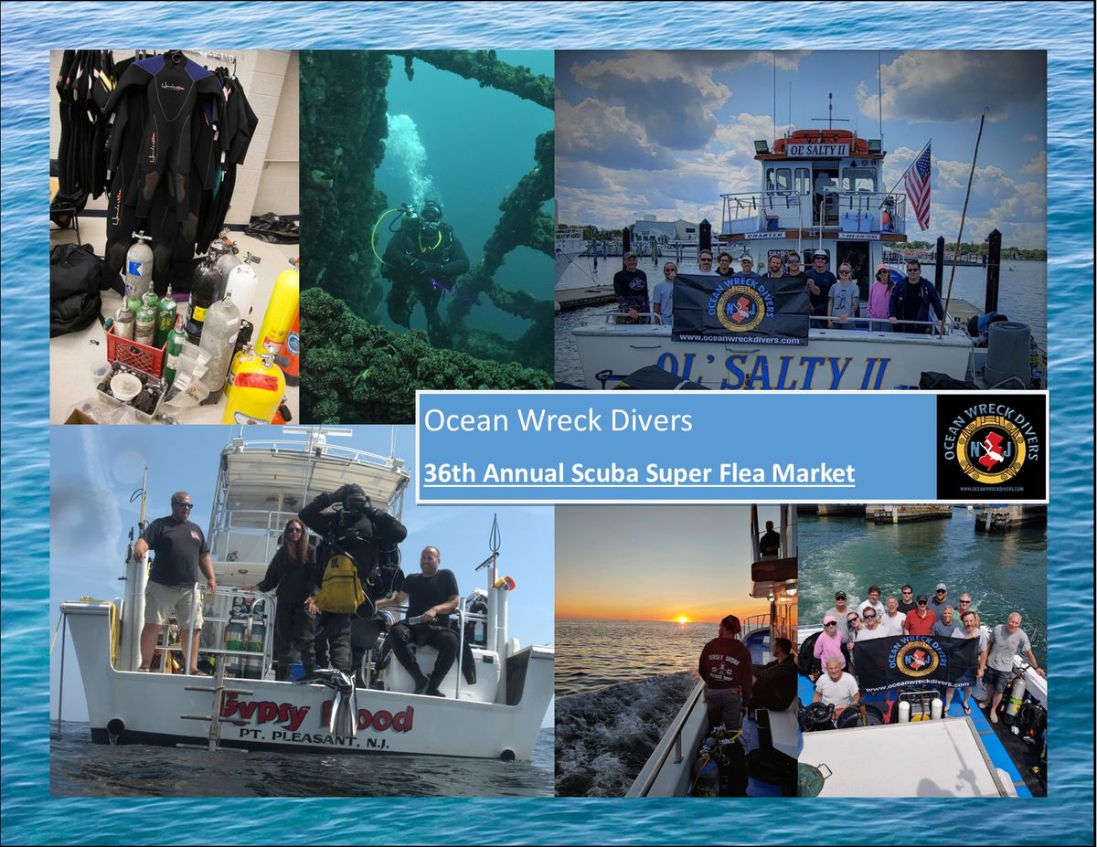 OCEAN WRECK DIVERS 36th ANNUAL SCUBA SUPERMARKET