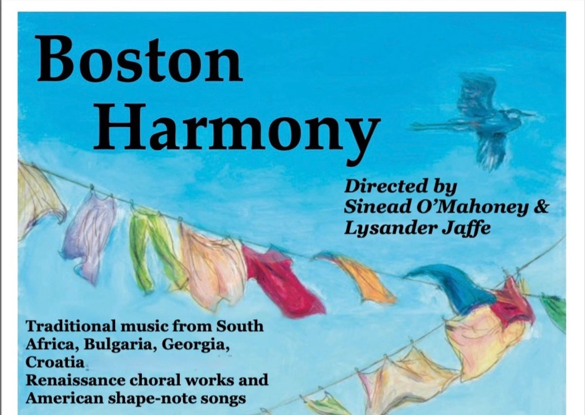 Boston Harmony concert in Cambridge, MA