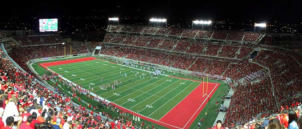 Stephen F Austin Lumberjacks at Houston Cougars Football at TDECU Stadium