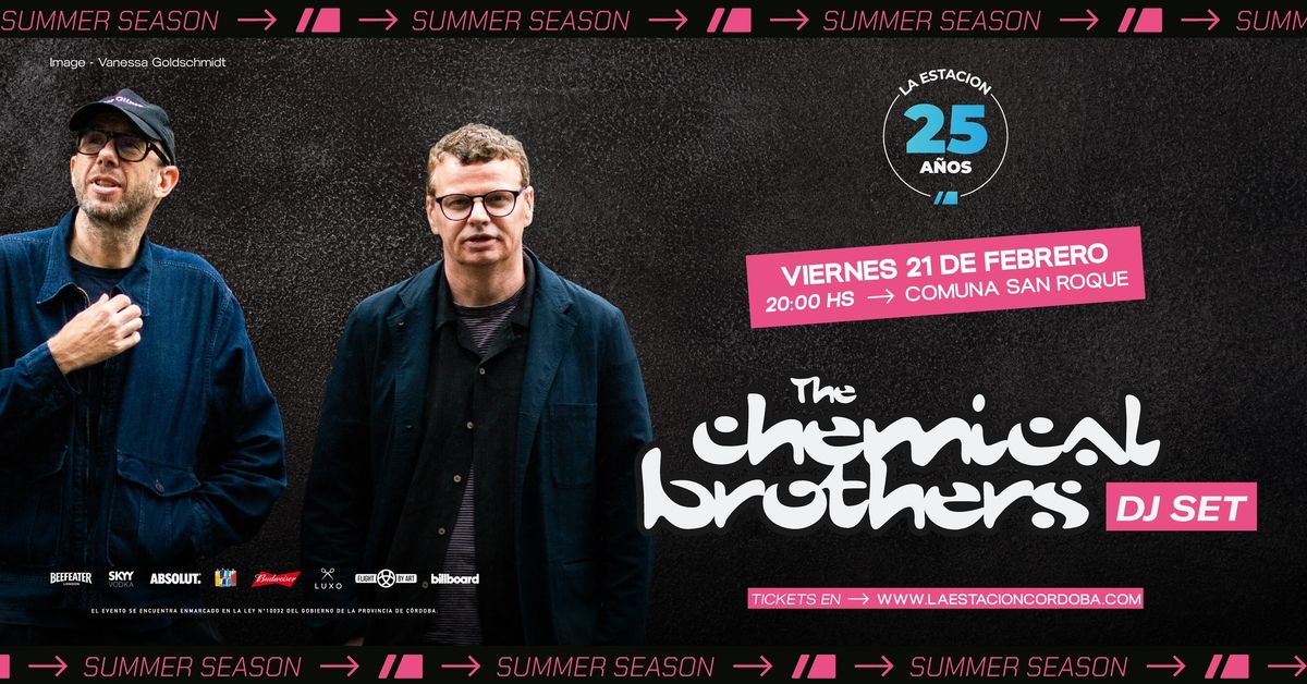 The Chemical Brothers DJ SET at La Estacion, Cordoba, Argentina