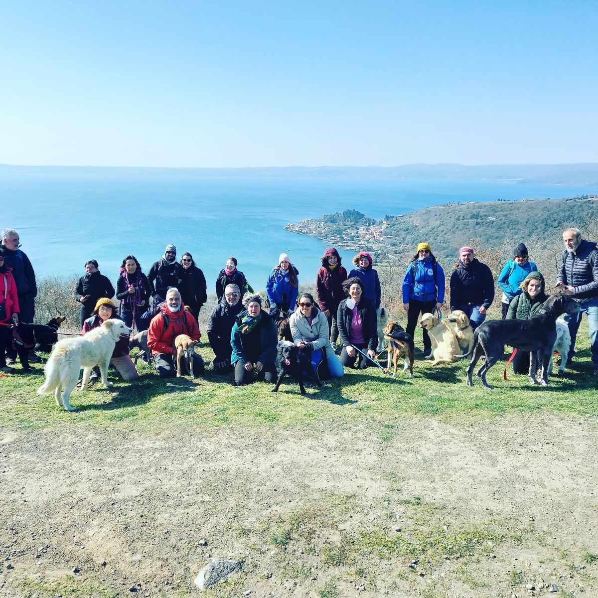 Dogtrek panoramico sul lago di Bracciano