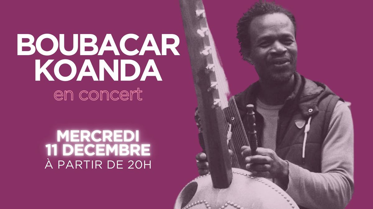 Boubacar Koanda - en concert