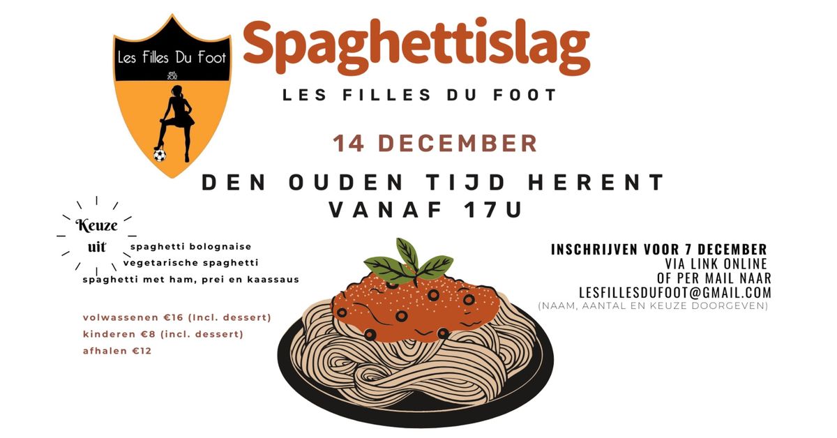 Spaghettislag Les Filles du foot