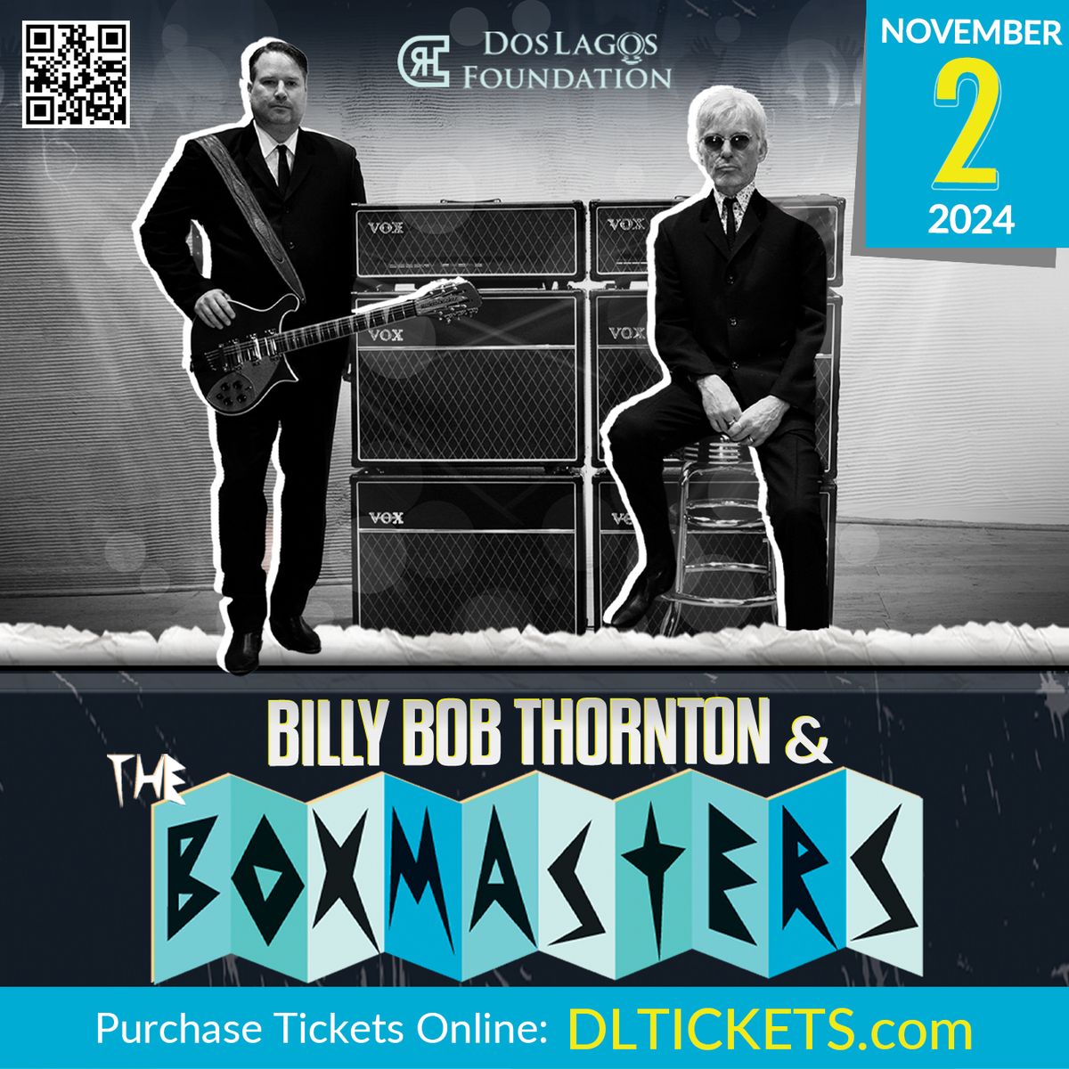 Billy Bob Thornton and The Boxmasters at Joes Live Rosemont