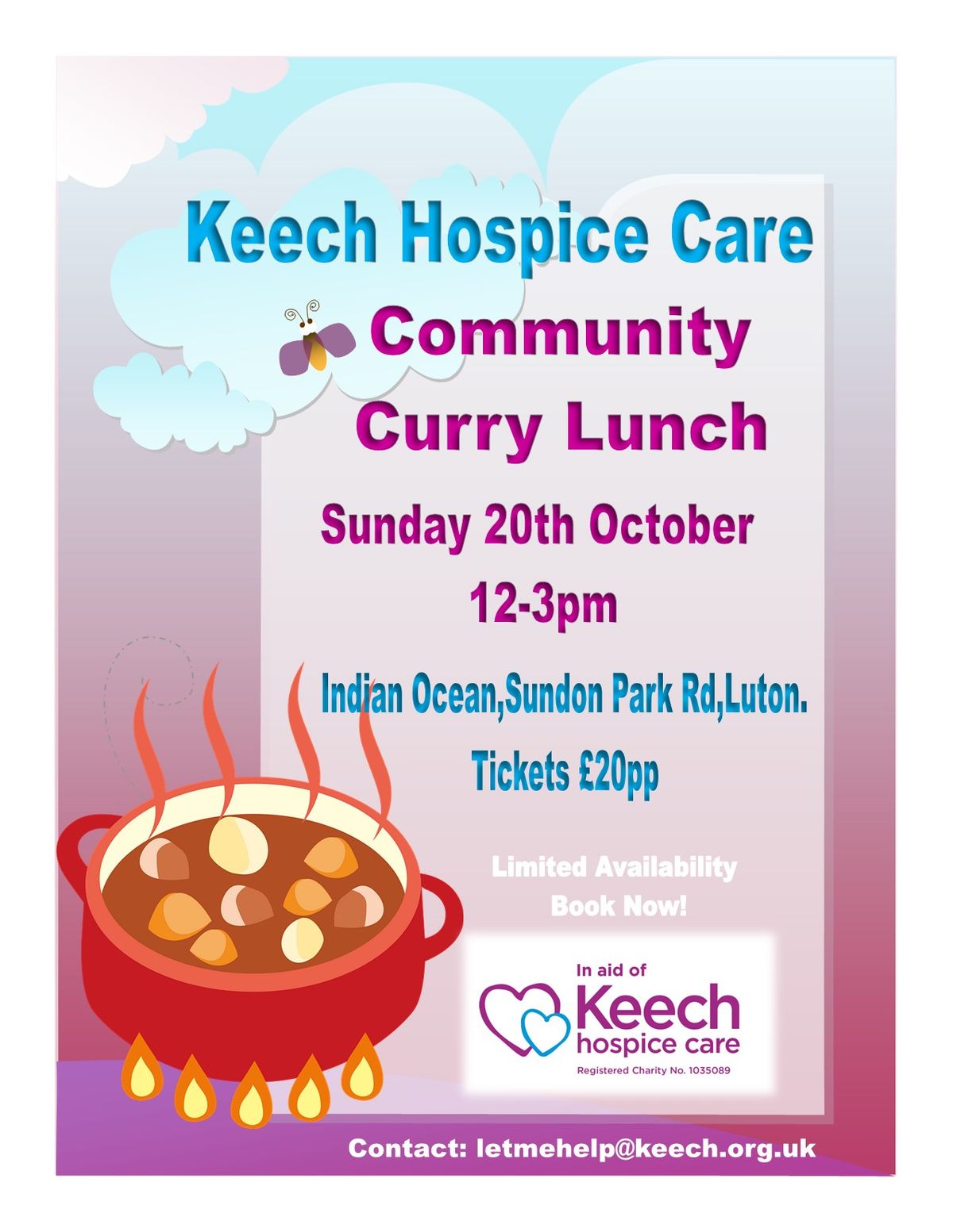 Keech Community Curry Lunch