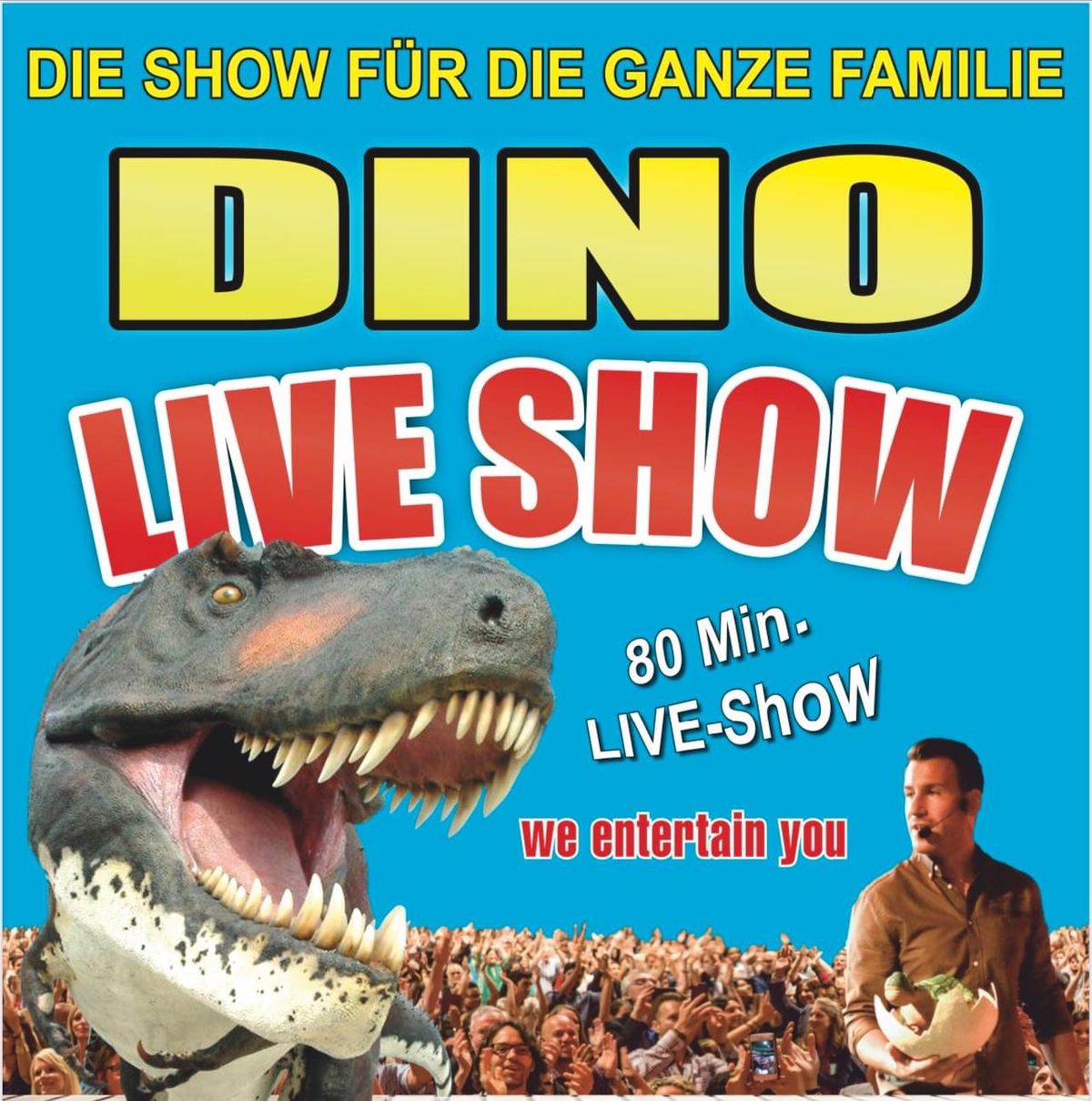 DINO LIVE-SHOW IN FRANKFURT -ENKHEIM