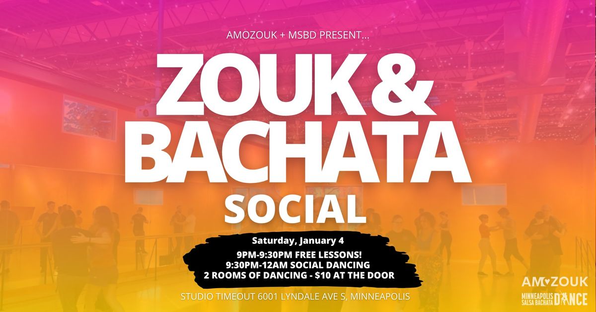 AmoZouk January Zouk Social (+ Bachata Room with MSBD!)