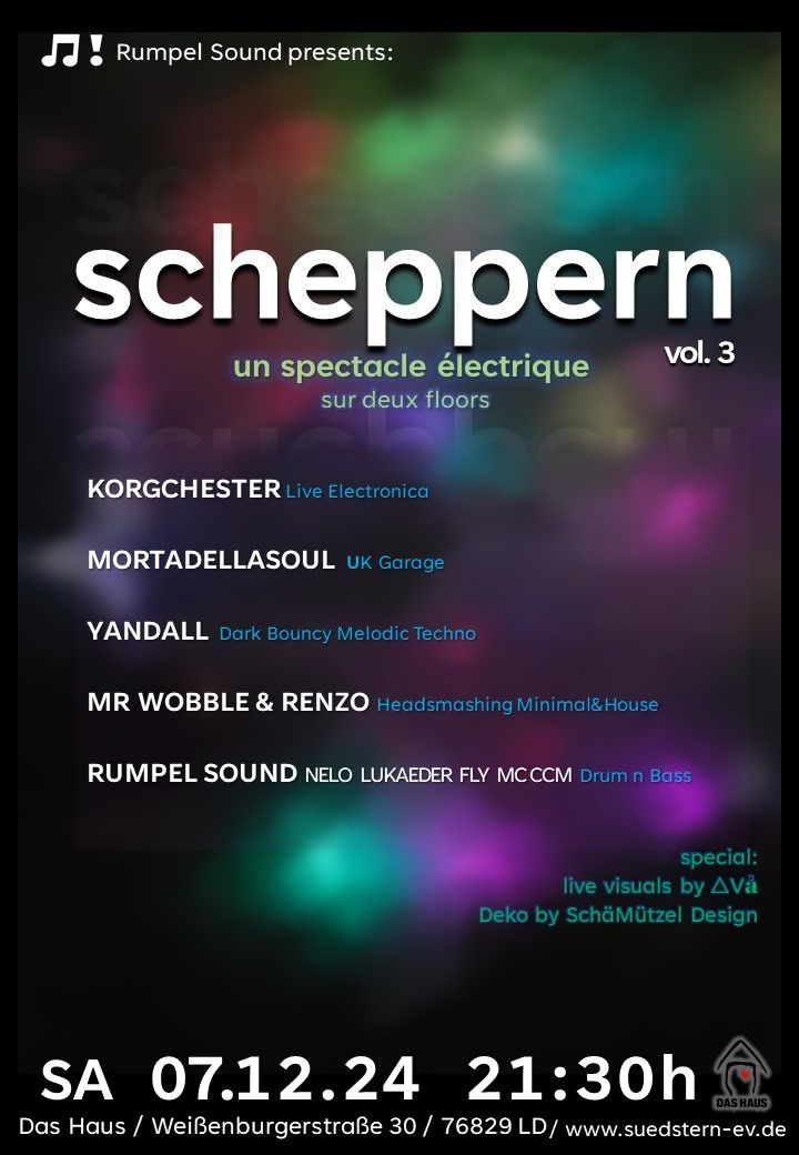 scheppern vol.3 - un spectacle \u00e9lectrique