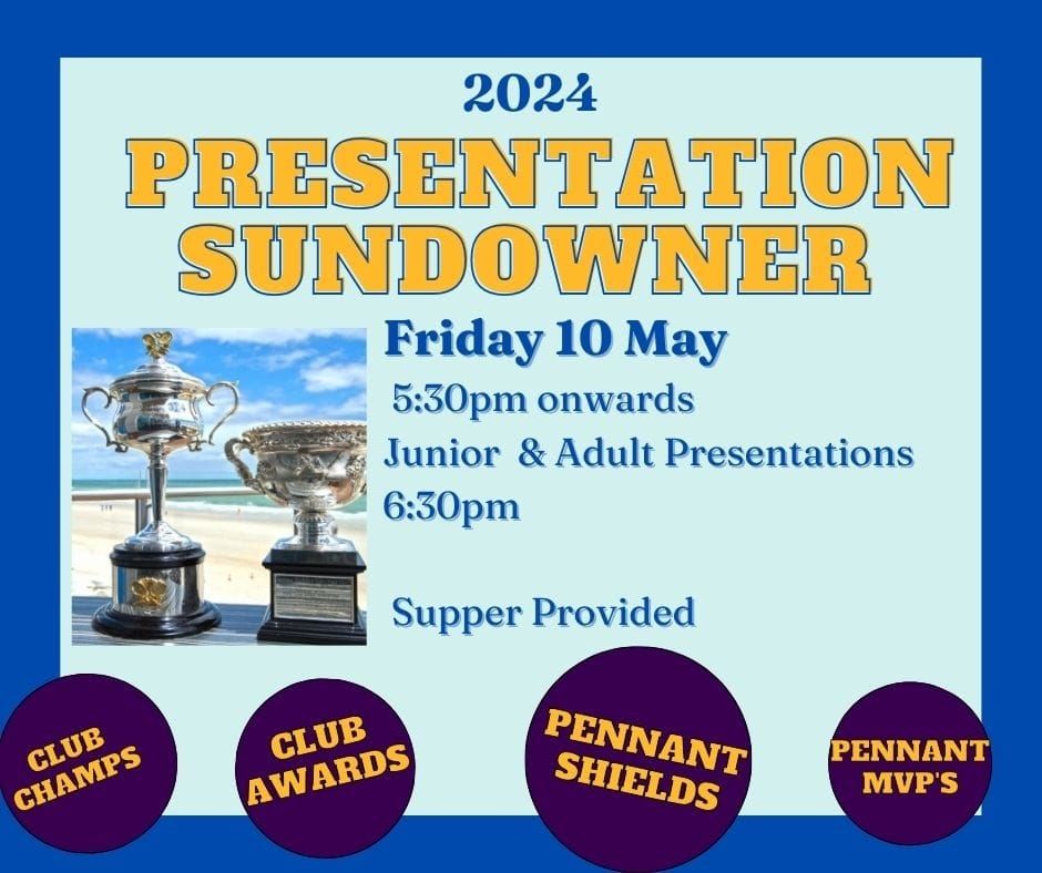 Annual Presentation Sundowner