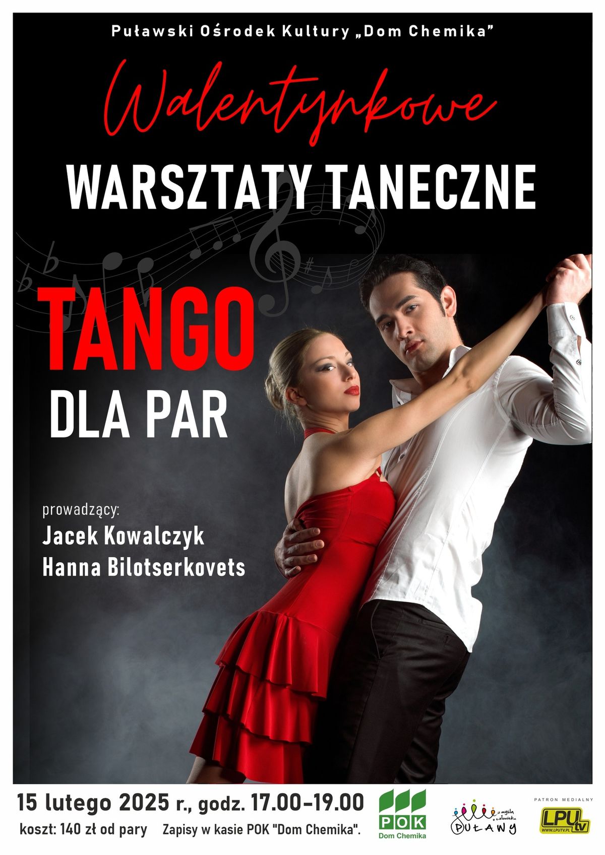 Walentynkowe warsztaty taneczne - tango dla par