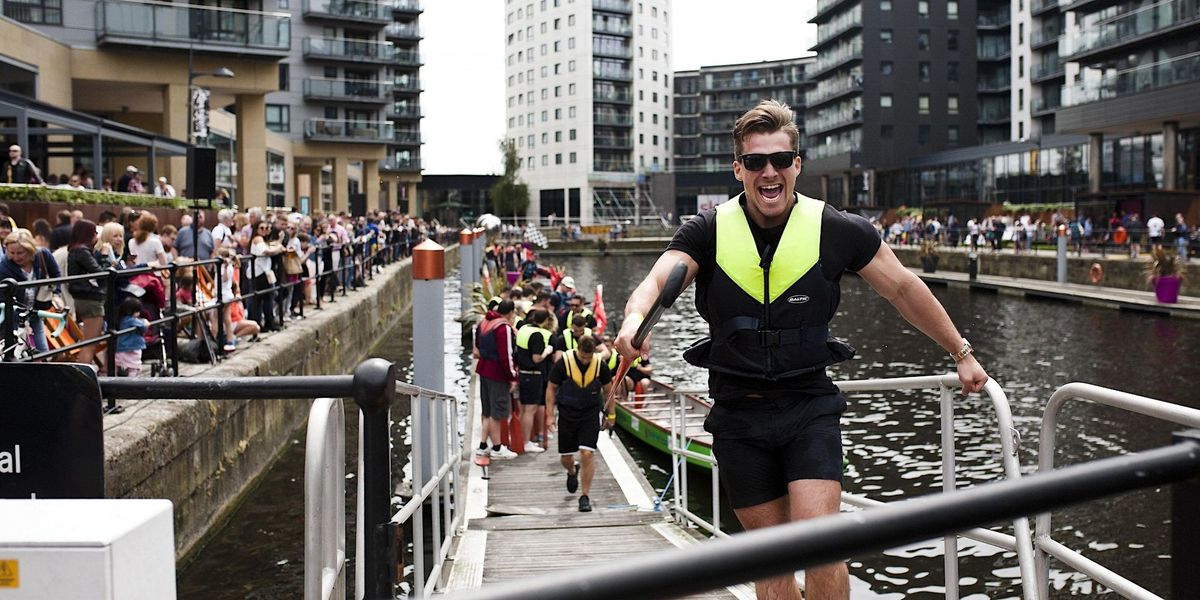 Dragon Boat Race at Leeds Dock, 2024