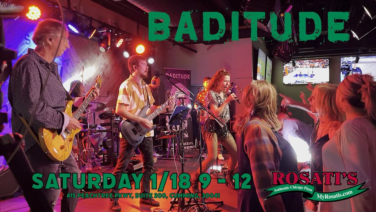 Baditude Debuts @ Rosati's