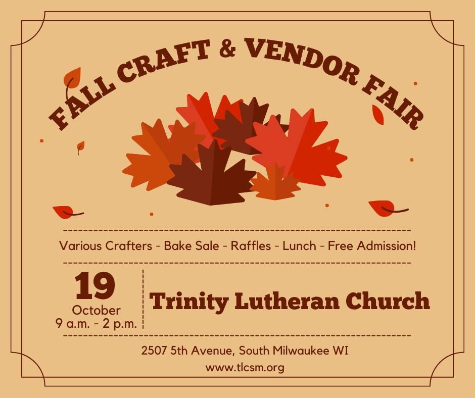 Fall Craft and Vendor Fair