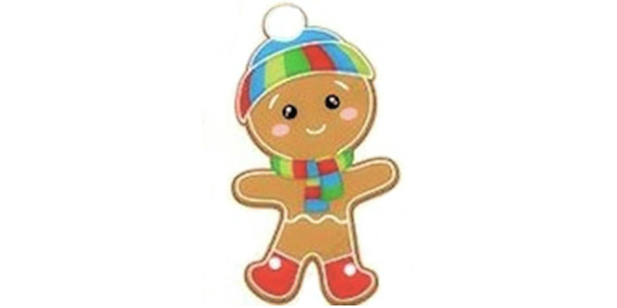Clay Gingerbread Man All Ages are welcome  Kids & Adults