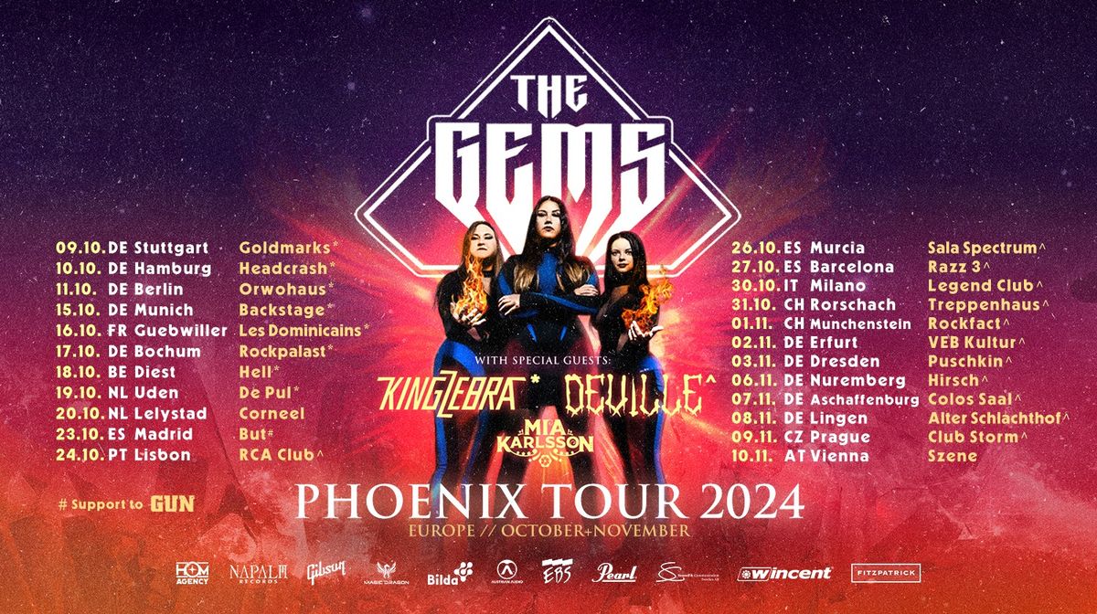 THE GEMS - PHOENIX TOUR 2024 | Erfurt DE