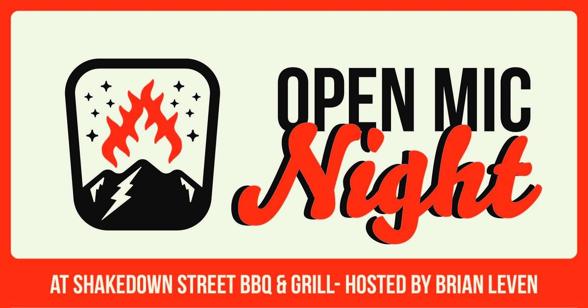 Open Mic Night at Stowe Cider (Hosted by Brian Leven)