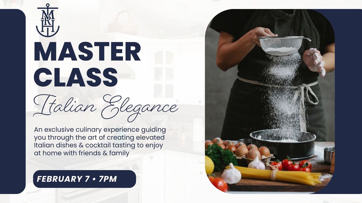 Master Class - Italian Elegance