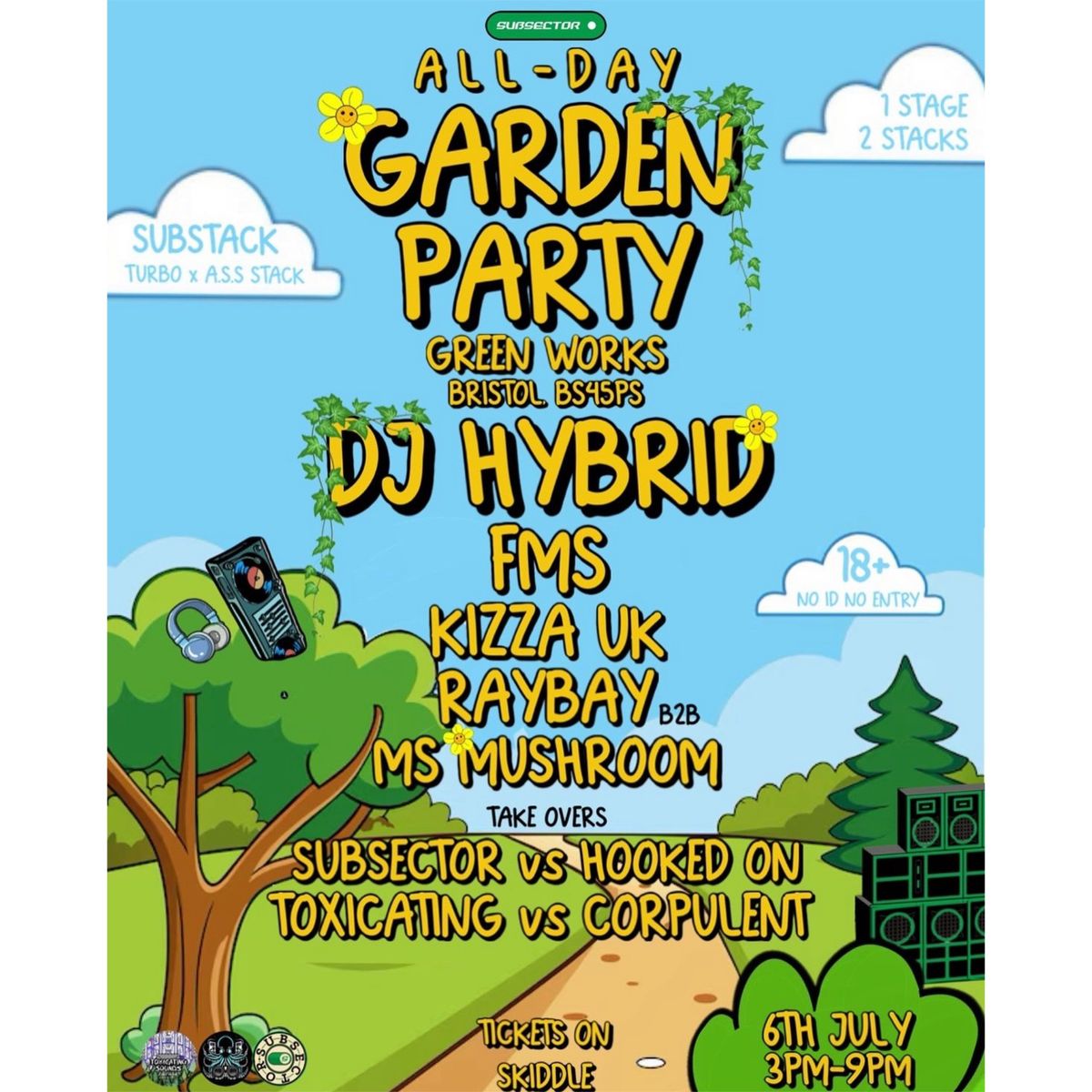 SUBSECTOR GARDEN PARTY - DJ HYBRID