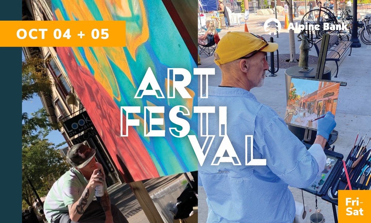 Downtown Art Festival Artist Expo presented by Alpine Bank