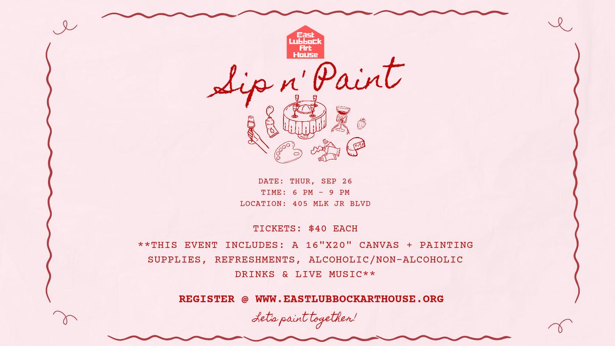 Ladies Night Sip n' Paint 