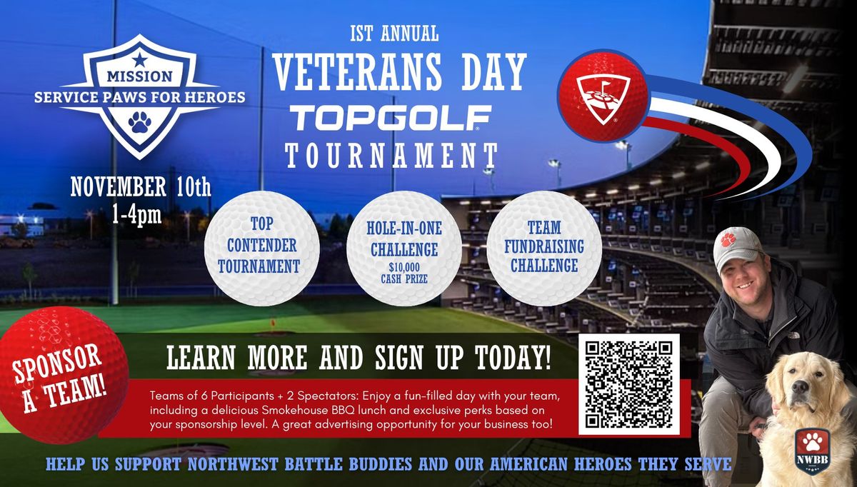 Veteran\u2019s Day Topgolf Tournament 