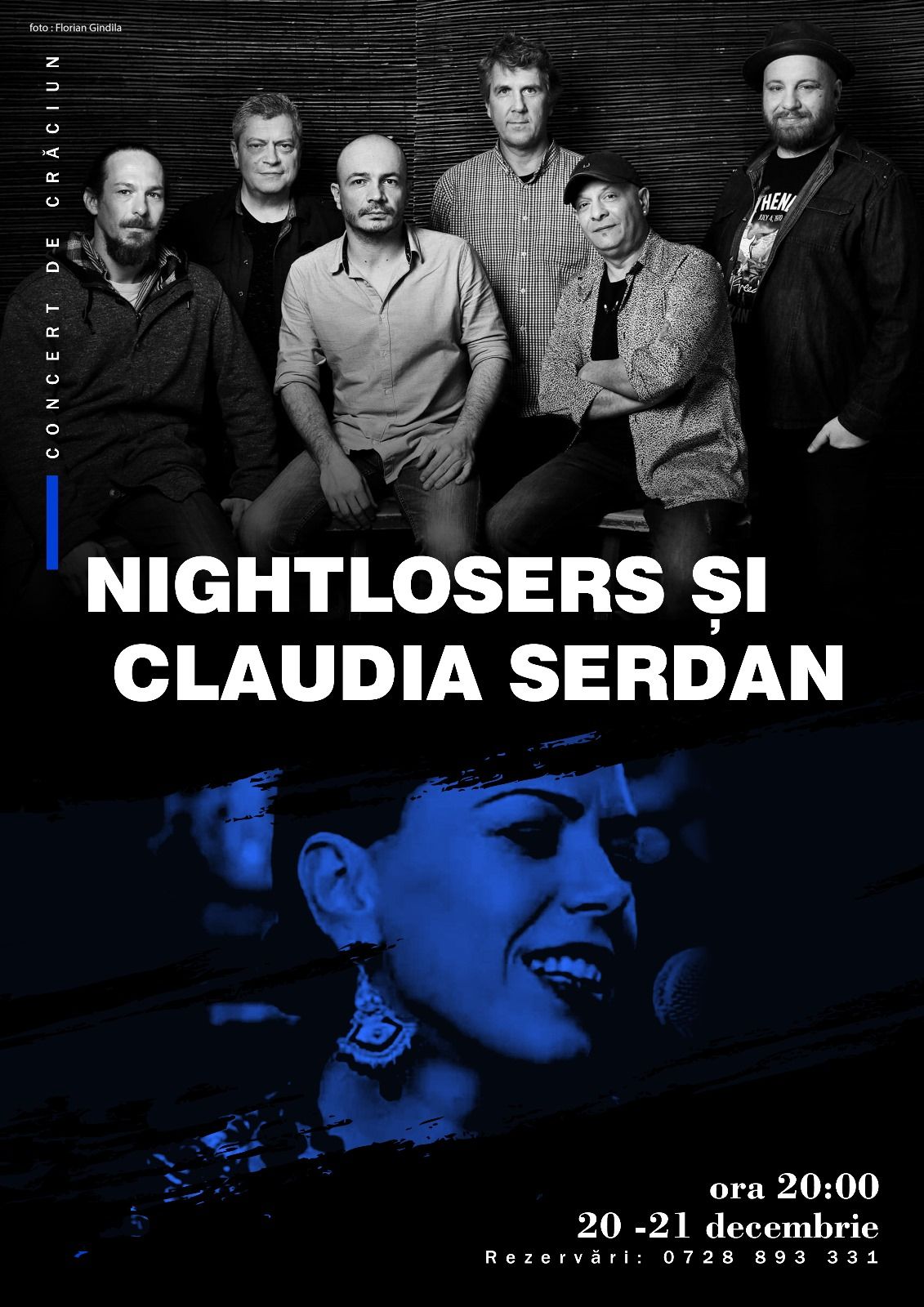 Concert Nightlosers si Claudia Serdan