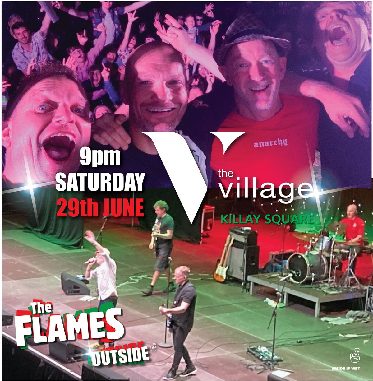 The Flames @ The Village, Killay