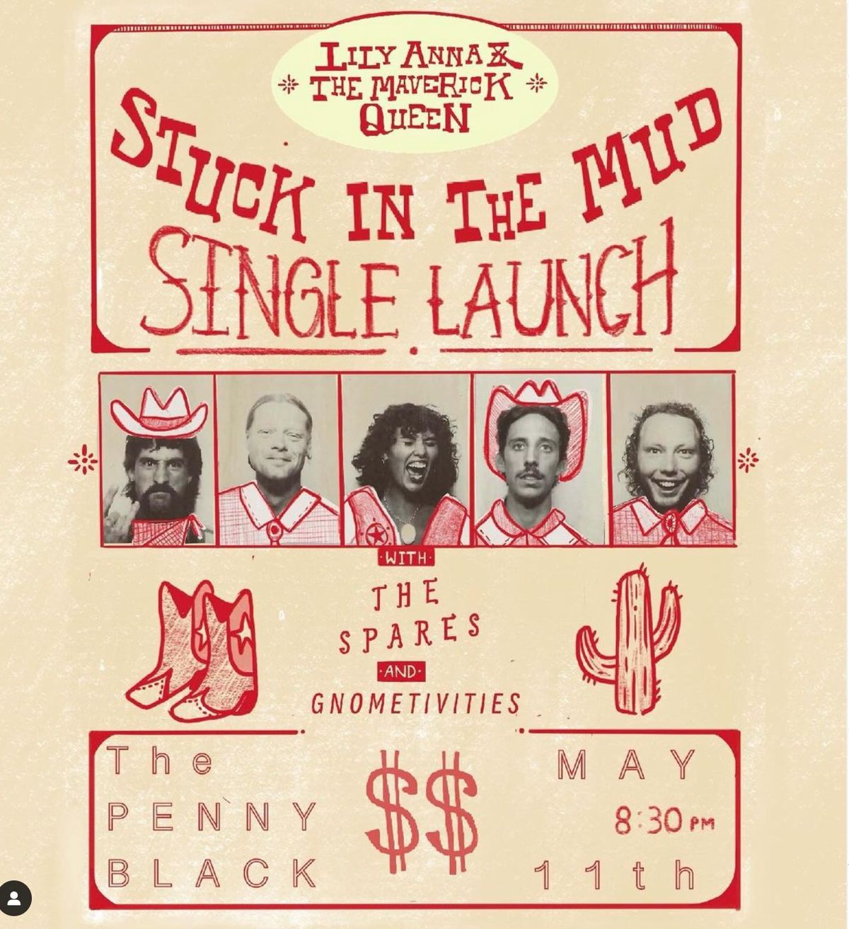  'STUCK IN THE MUD' SINGLE LAUNCH ~ LIVE AT THE PENNY BLACK